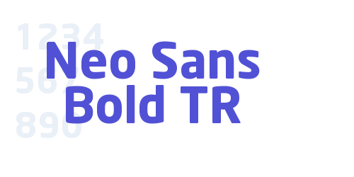 Neo Sans Bold TR-font-download