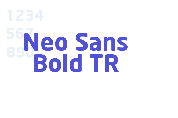 Neo Sans Bold TR