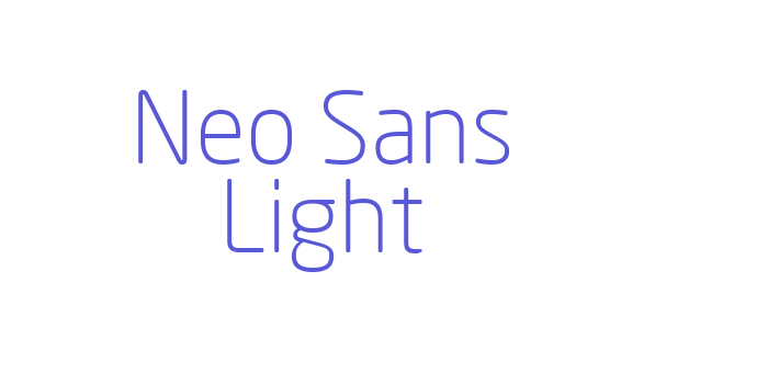 Neo Sans Light Font Download