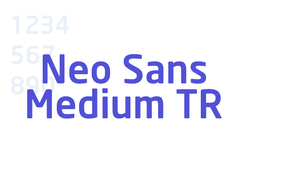 Neo Sans Medium TR
