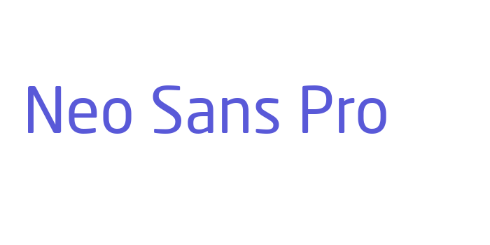 Neo Sans Pro Font Download