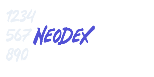 Neodex-font-download