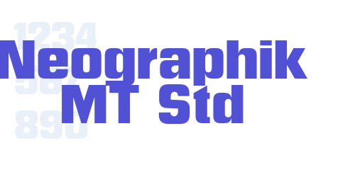 Neographik MT Std-font-download