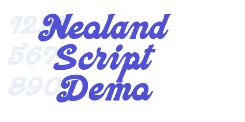 Neoland Script Demo-font-download