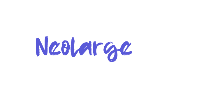 Neolarge Font Download