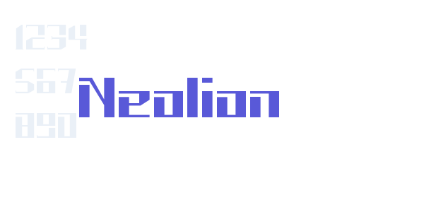 Neolion font free