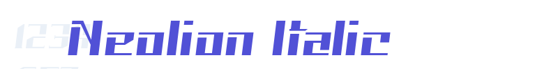 Neolion Italic-font
