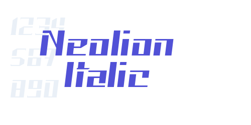 Neolion Italic-font-download