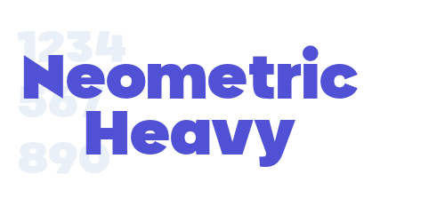 Neometric Heavy-font-download