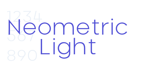 Neometric Light-font-download