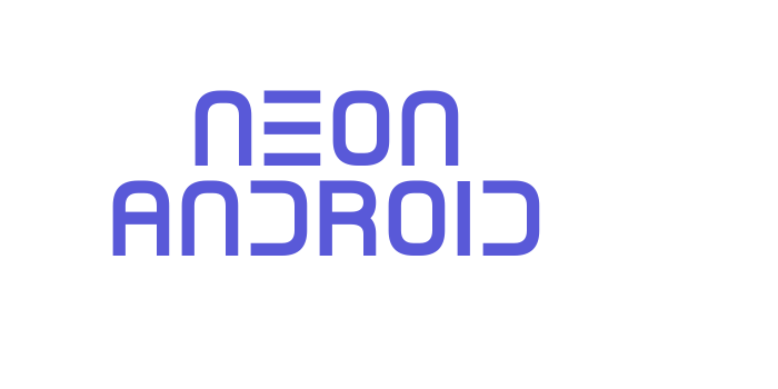 Neon Android Font Download