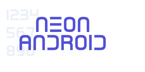 Neon Android-font-download