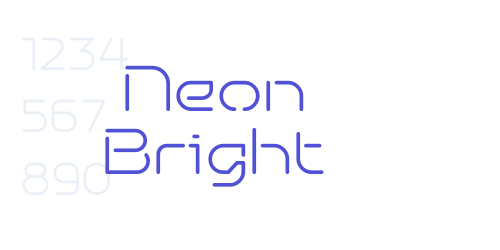 Neon Bright-font-download