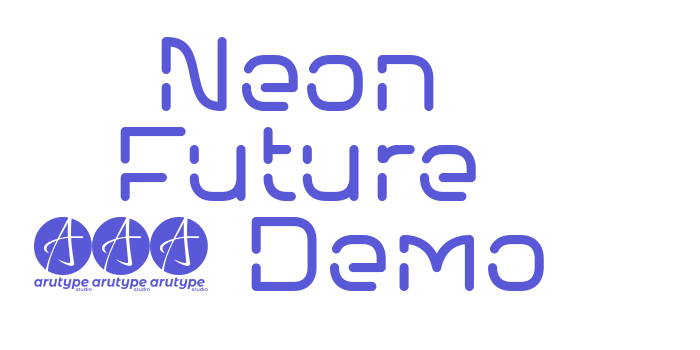 Neon Future 2.0 Demo Font