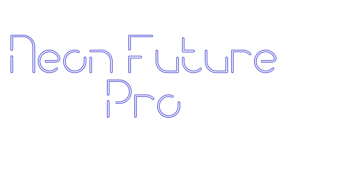 Neon Future Pro Font