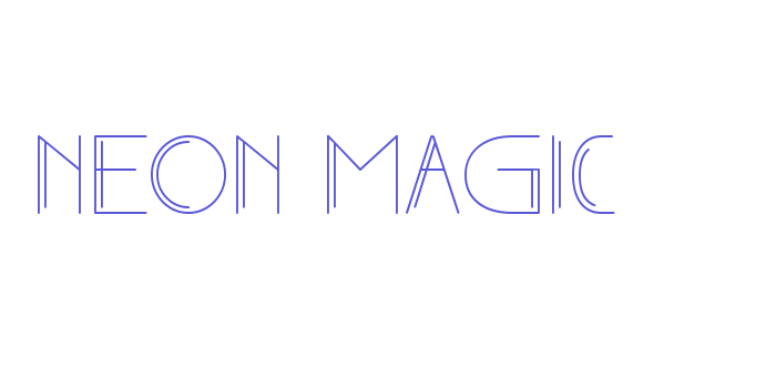 Neon Magic Font