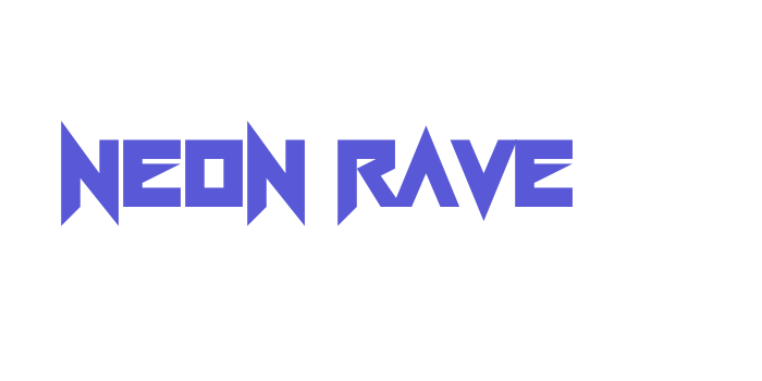 Neon Rave Font Download