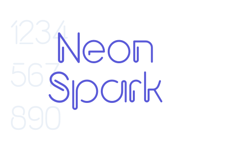 Neon Spark Font Download