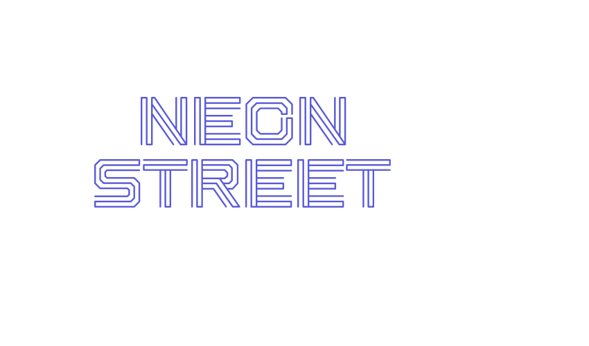 Neon Street Font Download