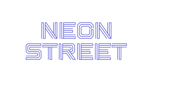 Neon Street Font Download