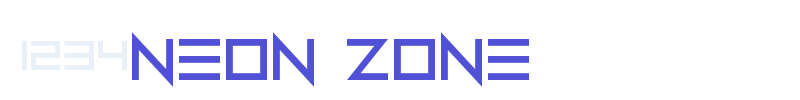 Neon Zone-font