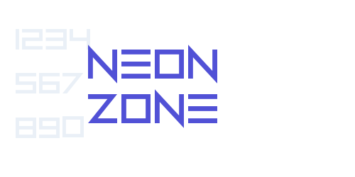 Neon Zone-font-download