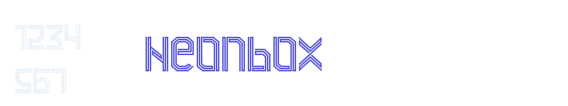 Neonbox-related font