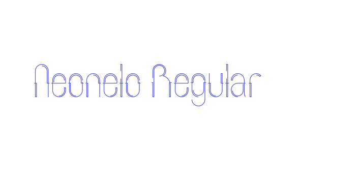 Neonelo Regular Font Download