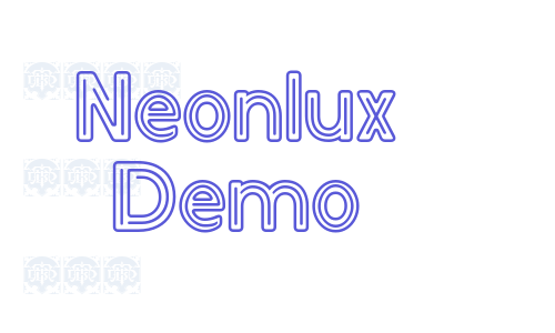 Neonlux Demo Font Download