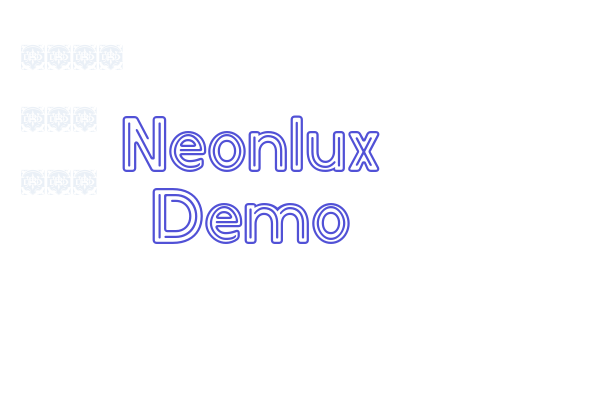 Neonlux Demo