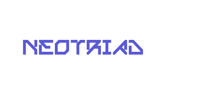 Neotriad Font