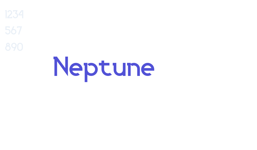 Neptune-font-download