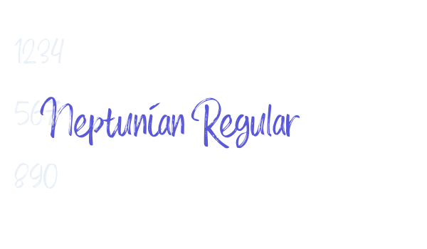 Neptunian Regular font free