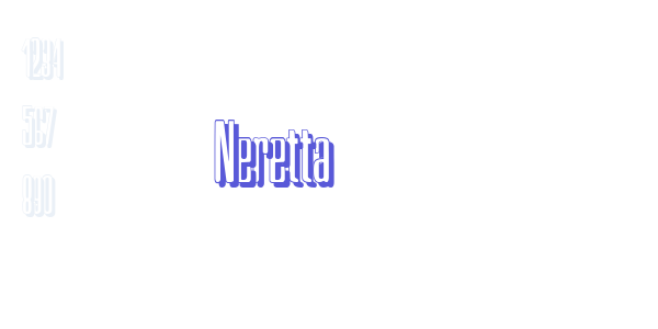 Neretta font free