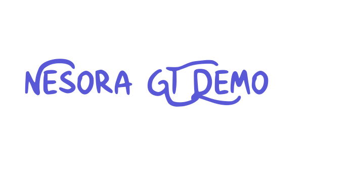 Nesora GT Demo Font Download