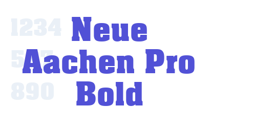 Neue Aachen Pro Bold-font-download