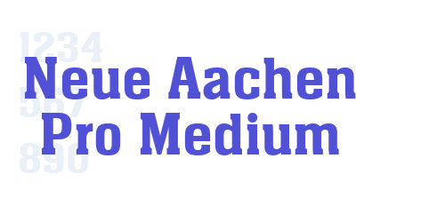 Neue Aachen Pro Medium-font-download