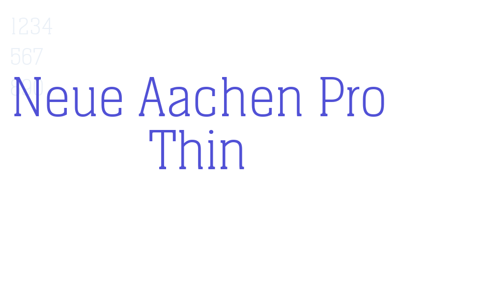 Neue Aachen Pro Thin-font-download