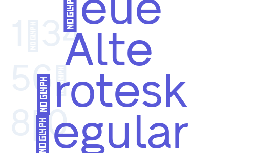 Neue Alte Grotesk Regular Font Download