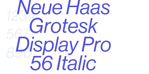 Neue Haas Grotesk Display Pro 56 Italic-font-download