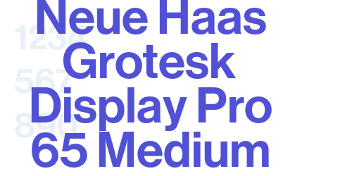 Neue Haas Grotesk Display Pro 65 Medium-font-download