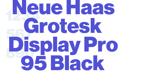 Neue Haas Grotesk Display Pro 95 Black-font-download