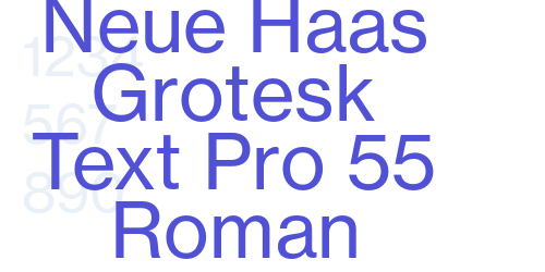 Neue Haas Grotesk Text Pro 55 Roman-font-download