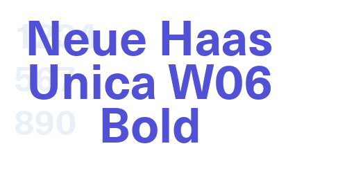 Neue Haas Unica W06 Bold-font-download