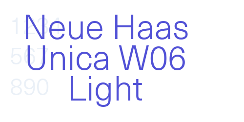 Neue Haas Unica W06 Light-font-download