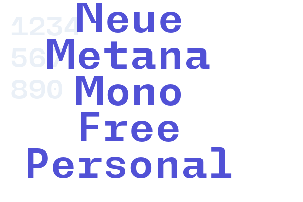 Neue Metana Mono Free Personal