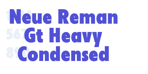 Neue Reman Gt Heavy Condensed-font-download