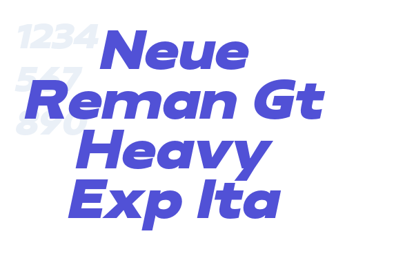 Neue Reman Gt Heavy Exp Ita