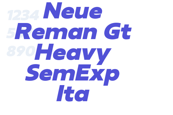 Neue Reman Gt Heavy SemExp Ita