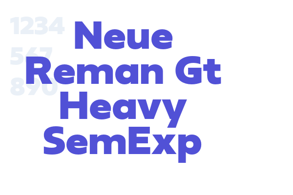 Neue Reman Gt Heavy SemExp